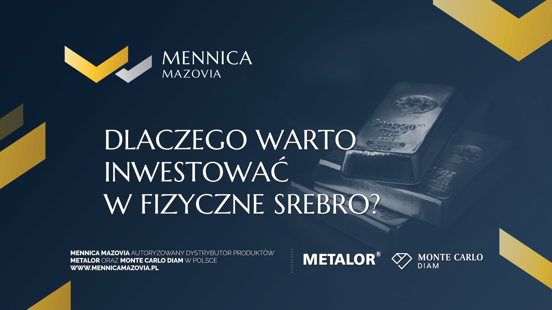 Dlaczego warto inwestować w fizyczne srebro?