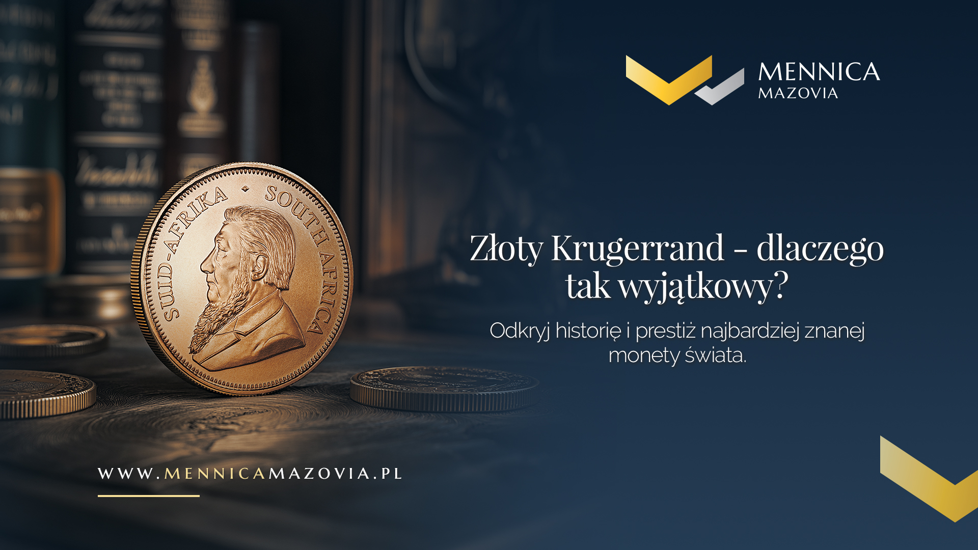 Czym wyróżnia się złoty Krugerrand wśród innych monet bulionowych?